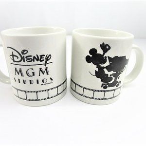 ⬛Vintage Pair MGM Mickey Coffee Mugs